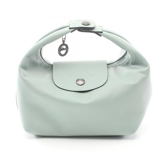 LONGCHAMP Green Leather Bag - Picture 1 of 8